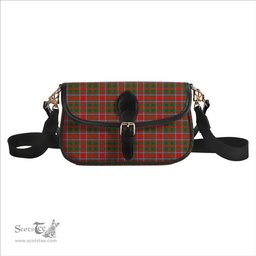 ScotsTee Shop Scottish Chisholm Artifact Ancient Tartan Women's Chain Crossbody Bag Square Bag