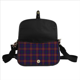 ScotsTee Shop Scottish Chisholm Hunting Modern Tartan Women's Chain Crossbody Bag Square Bag