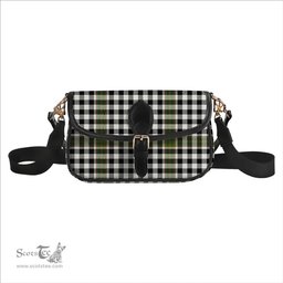 ScotsTee Shop Scottish Burns Check Ancient Tartan Women's Chain Crossbody Bag Square Bag