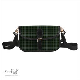 ScotsTee Shop Scottish Connell Hunting Tartan Women's Chain Crossbody Bag Square Bag