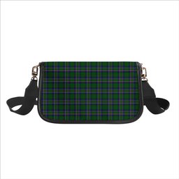ScotsTee Shop Scottish Cockburn Old Pattern Tartan Women's Chain Crossbody Bag Square Bag