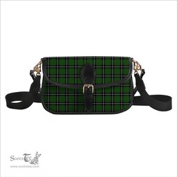 ScotsTee Shop Scottish Cleghorn Tartan Women's Chain Crossbody Bag Square Bag