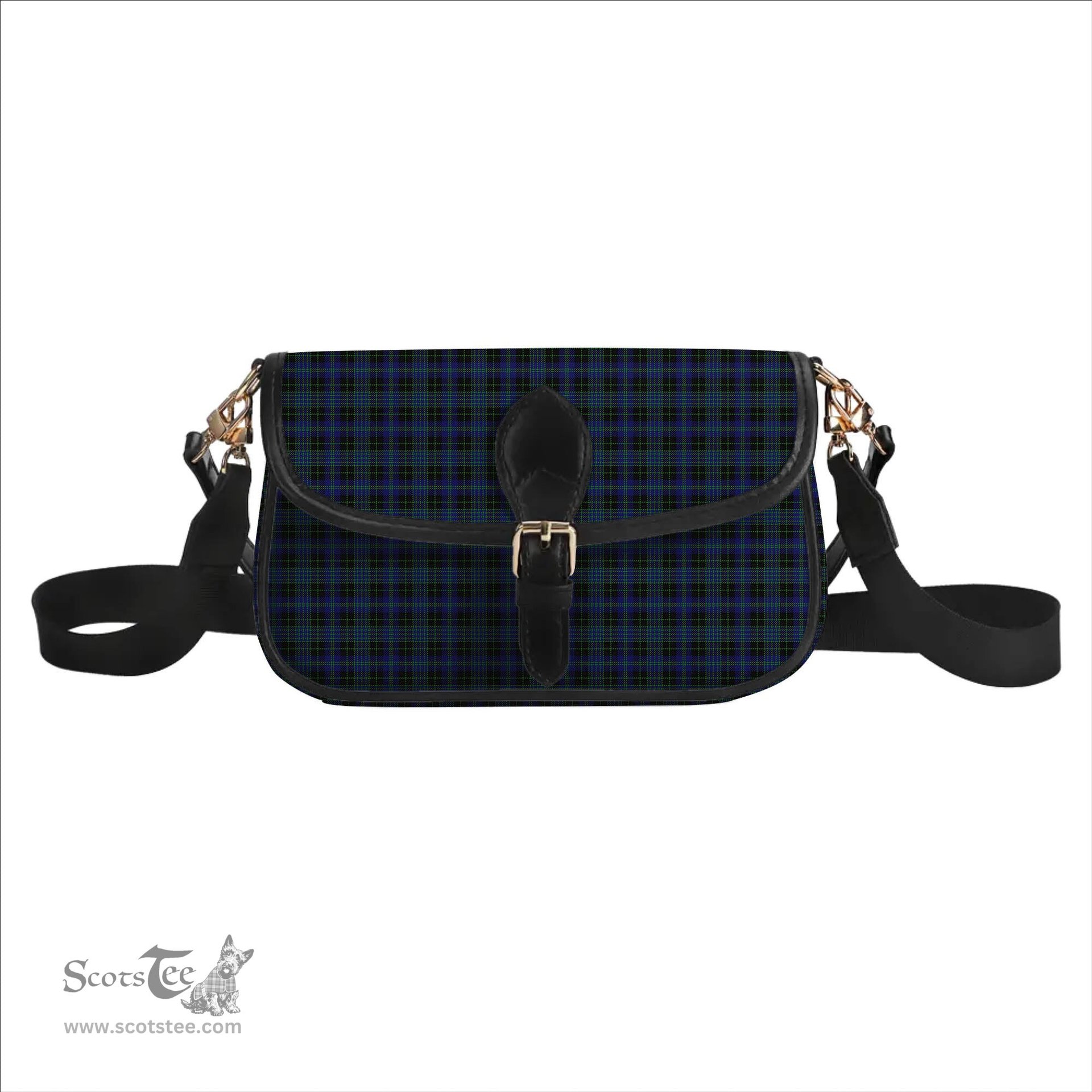 ScotsTee Shop Scottish Cargill Tartan Women's Chain Crossbody Bag Square Bag