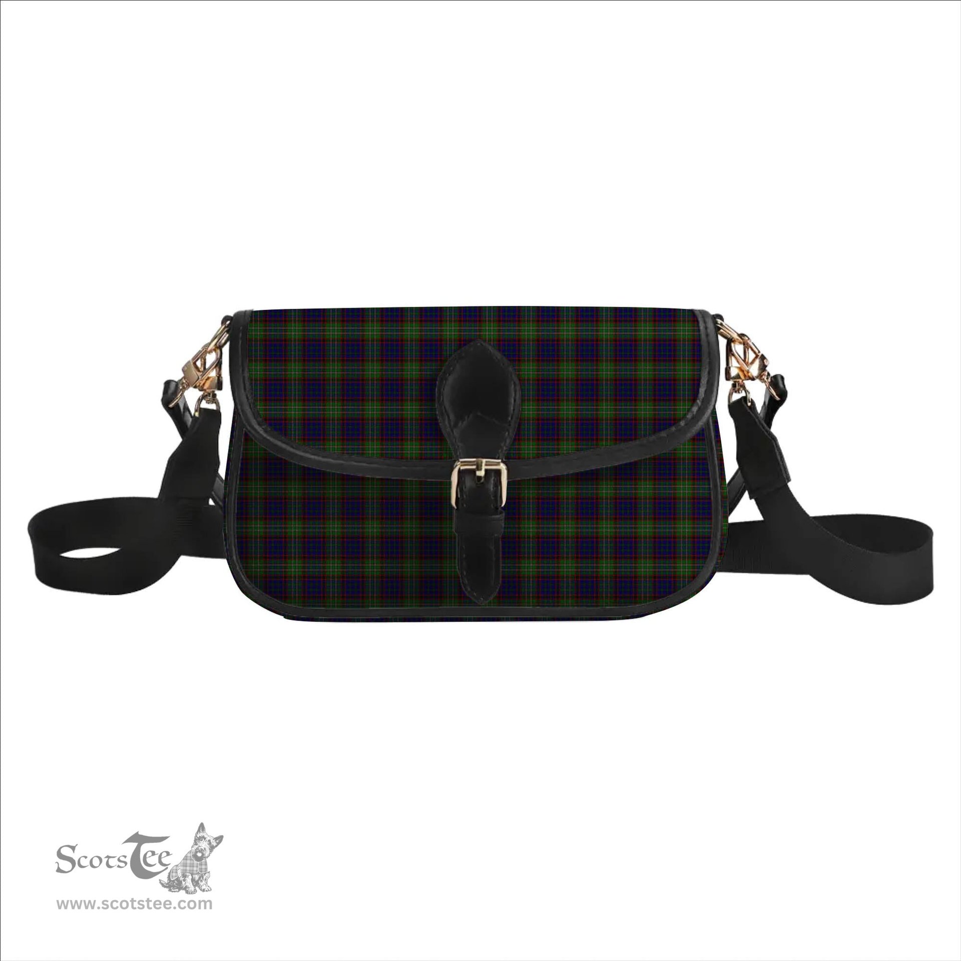 ScotsTee Shop Scottish Cunningham Hunting Tartan Women's Chain Crossbody Bag Square Bag