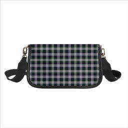 ScotsTee Shop Scottish Campbell of Cawdor Dress Tartan Women's Chain Crossbody Bag Square Bag