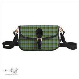 ScotsTee Shop Scottish Couper Dress Dalgleish 2 Tartan Women's Chain Crossbody Bag Square Bag