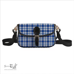 ScotsTee Shop Scottish Craig Paisley Modern Tartan Women's Chain Crossbody Bag Square Bag