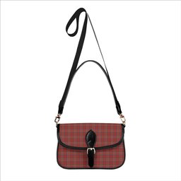 ScotsTee Shop Scottish Burnett Hunting Ancient Tartan Women's Chain Crossbody Bag Square Bag