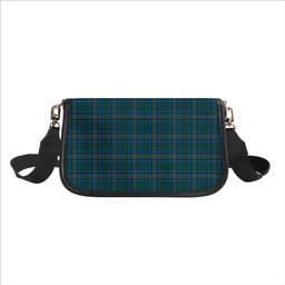 ScotsTee Shop Scottish Burns of California Modern Tartan Women's Chain Crossbody Bag Square Bag