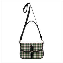 ScotsTee Shop Scottish Crawford Arisaid Dance Ancient Tartan Women's Chain Crossbody Bag Square Bag