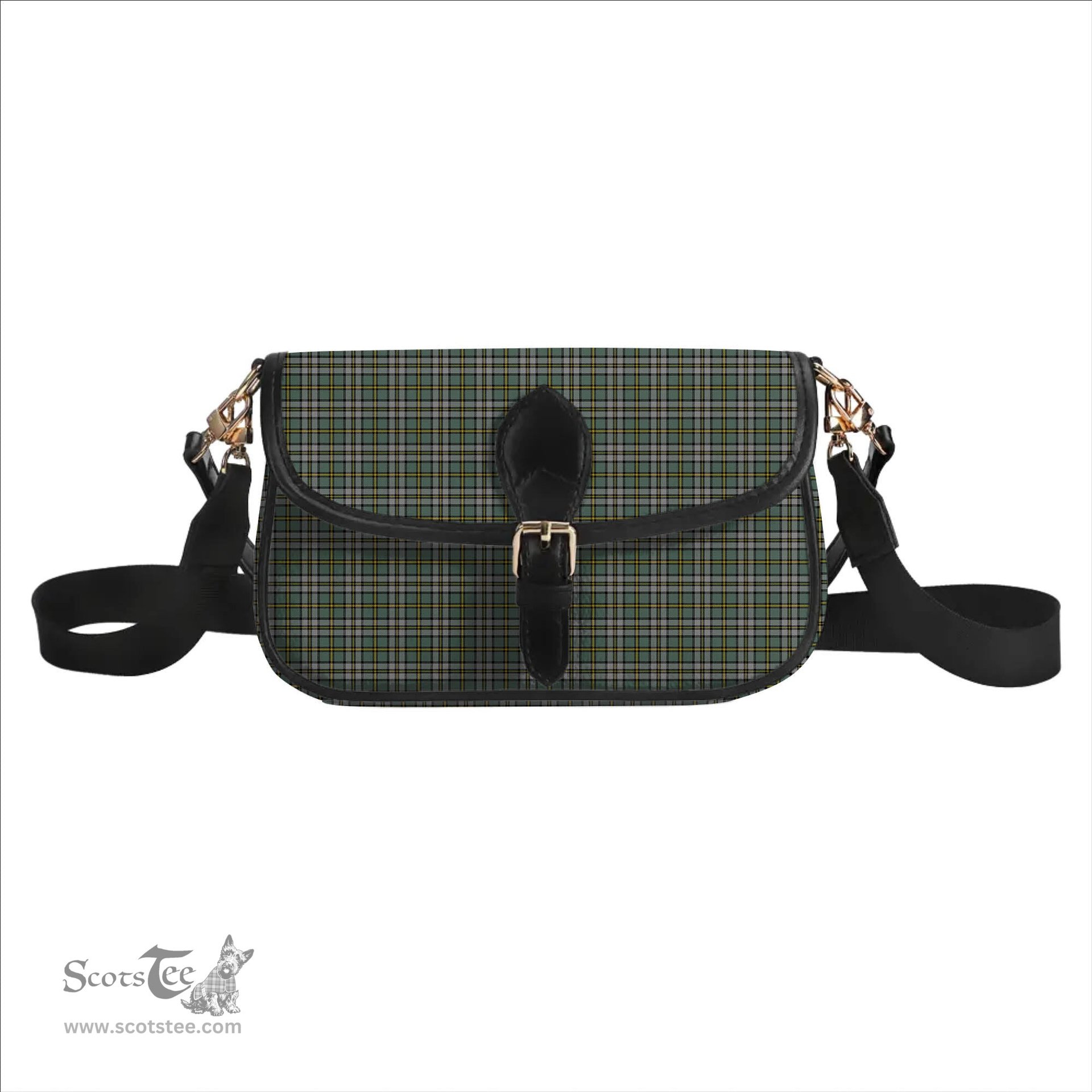 ScotsTee Shop Scottish Cape Breton Island Canada Tartan Women's Chain Crossbody Bag Square Bag