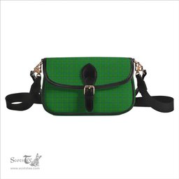 ScotsTee Shop Scottish Currie Tartan Women's Chain Crossbody Bag Square Bag