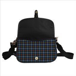 ScotsTee Shop Scottish Cathcart Modern Tartan Women's Chain Crossbody Bag Square Bag