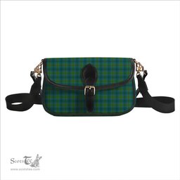 ScotsTee Shop Scottish Cranstoun Modern Tartan Women's Chain Crossbody Bag Square Bag
