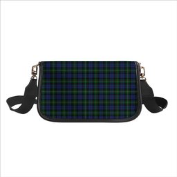 ScotsTee Shop Scottish Campbell of Loudoun Tartan Women's Chain Crossbody Bag Square Bag