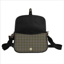 ScotsTee Shop Scottish Burns Check Tartan Women's Chain Crossbody Bag Square Bag