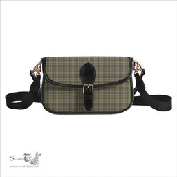 ScotsTee Shop Scottish Burns Check Tartan Women's Chain Crossbody Bag Square Bag
