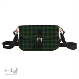 ScotsTee Shop Scottish Connolly Hunting Tartan Women's Chain Crossbody Bag Square Bag