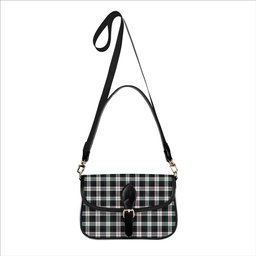 ScotsTee Shop Scottish Campbell of Cawdor Dress Modern Tartan Women's Chain Crossbody Bag Square Bag