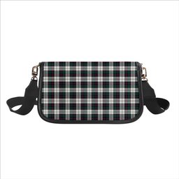 ScotsTee Shop Scottish Campbell of Cawdor Dress Modern Tartan Women's Chain Crossbody Bag Square Bag
