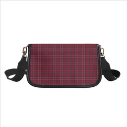 ScotsTee Shop Scottish Burnett Hunting Modern Tartan Women's Chain Crossbody Bag Square Bag