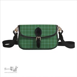 ScotsTee Shop Scottish Currie Modern Tartan Women's Chain Crossbody Bag Square Bag