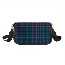 ScotsTee Shop Scottish Edmonstone Modern Tartan Women's Chain Crossbody Bag Square Bag