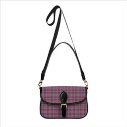 ScotsTee Shop Scottish Crawford Ancient Tartan Women's Chain Crossbody Bag Square Bag