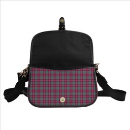 ScotsTee Shop Scottish Crawford Ancient Tartan Women's Chain Crossbody Bag Square Bag