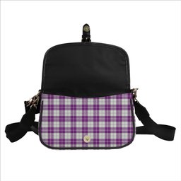 ScotsTee Shop Scottish Dunlop Dress Ancient Tartan Women's Chain Crossbody Bag Square Bag