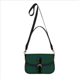 ScotsTee Shop Scottish Dundas Ancient Tartan Women's Chain Crossbody Bag Square Bag