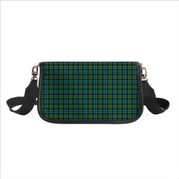ScotsTee Shop Scottish Dundas Ancient Tartan Women's Chain Crossbody Bag Square Bag