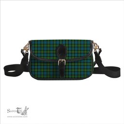 ScotsTee Shop Scottish Dundas Ancient Tartan Women's Chain Crossbody Bag Square Bag