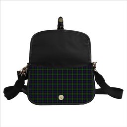 ScotsTee Shop Scottish Farquharson Tartan Women's Chain Crossbody Bag Square Bag
