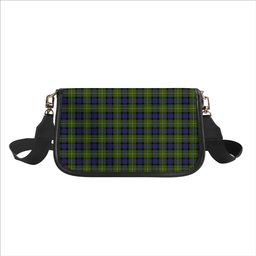 ScotsTee Shop Scottish Ferguson Modern Tartan Women's Chain Crossbody Bag Square Bag