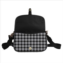 ScotsTee Shop Scottish Douglas Grey Ancient Tartan Women's Chain Crossbody Bag Square Bag