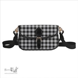 ScotsTee Shop Scottish Douglas Grey Ancient Tartan Women's Chain Crossbody Bag Square Bag