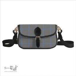 ScotsTee Shop Scottish Gladstone Modern Tartan Women's Chain Crossbody Bag Square Bag