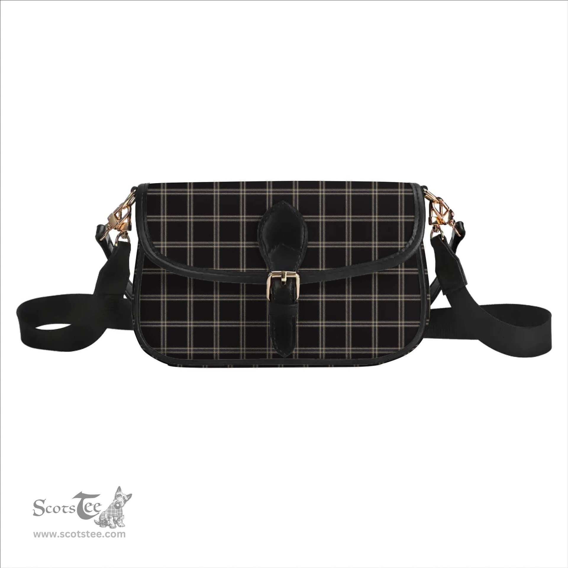 ScotsTee Shop Scottish Eternity Tartan Women's Chain Crossbody Bag Square Bag