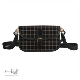 ScotsTee Shop Scottish Eternity Tartan Women's Chain Crossbody Bag Square Bag