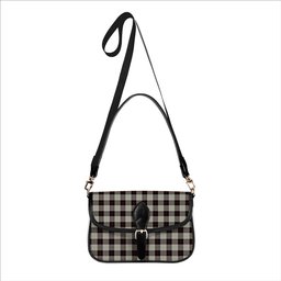 ScotsTee Shop Scottish Dunlop Hunting Modern Tartan Women's Chain Crossbody Bag Square Bag