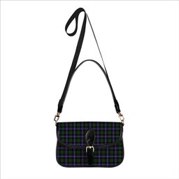 ScotsTee Shop Scottish Galbraith Modern Tartan Women's Chain Crossbody Bag Square Bag