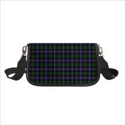 ScotsTee Shop Scottish Galbraith Modern Tartan Women's Chain Crossbody Bag Square Bag