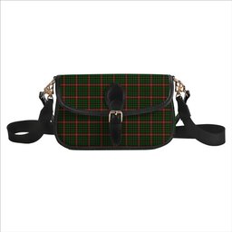 ScotsTee Shop Scottish Donegal County, Crest Range Tartan Women's Chain Crossbody Bag Square Bag