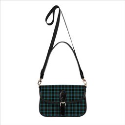 ScotsTee Shop Scottish Ewbank Ancient Clan Tartan Women's Chain Crossbody Bag Square Bag