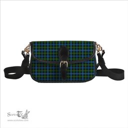 ScotsTee Shop Scottish Dyce Tartan Women's Chain Crossbody Bag Square Bag