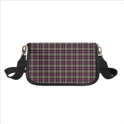 ScotsTee Shop Scottish Dundee Pink Variation Ancient Clan Tartan Women's Chain Crossbody Bag Square Bag