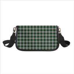 ScotsTee Shop Scottish Erskine Green Tartan Women's Chain Crossbody Bag Square Bag