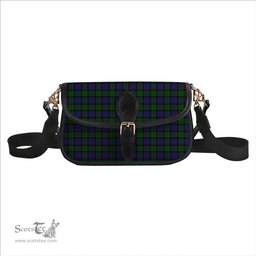 ScotsTee Shop Scottish Ferguson of Balquhidder Tartan Women's Chain Crossbody Bag Square Bag