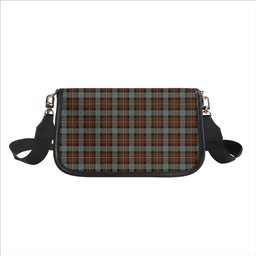 ScotsTee Shop Scottish Ferguson Weathered Tartan Women's Chain Crossbody Bag Square Bag